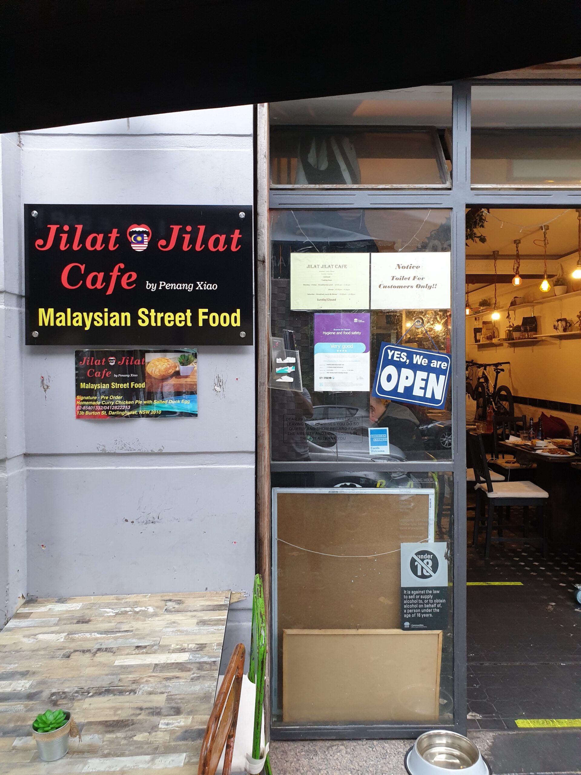 Malaysian Restaurant Sydney JilatJilatDaringhurst