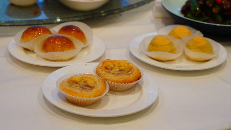 sydney yum cha egg tarts