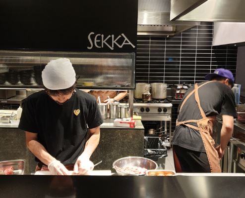 Sekka Dining - St Leonards Sydney - chef at work