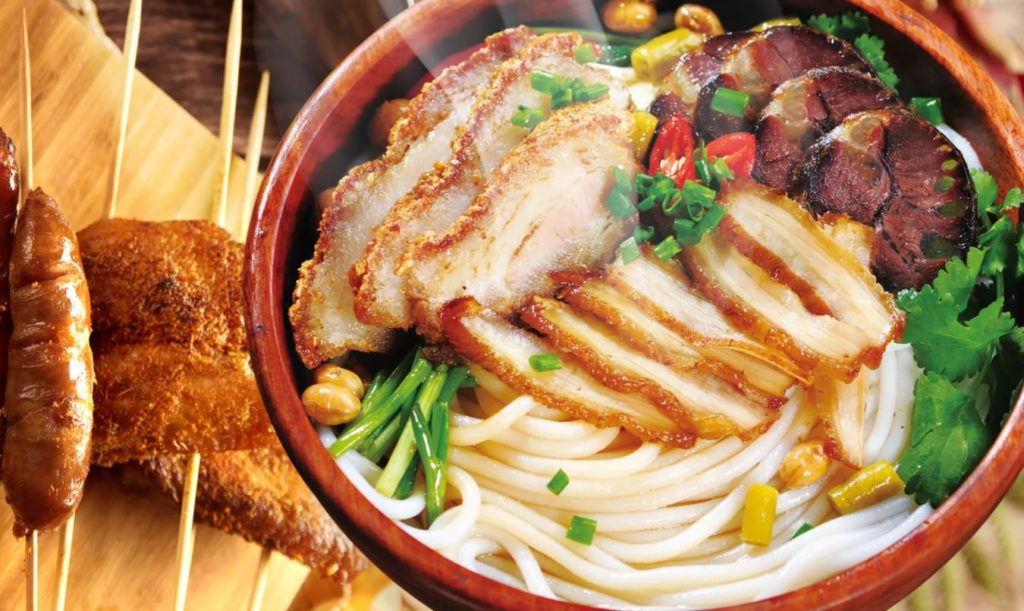 Yummy Noodle & BBQ - Sydney - Noodle and Pork